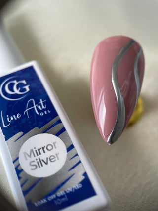 Liner Gel Metal Silver